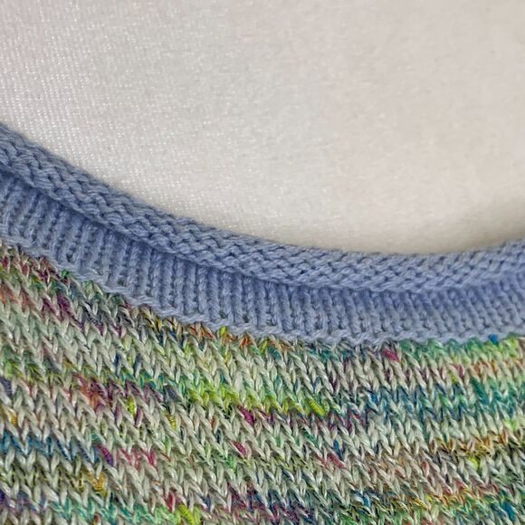 Free People Womens Prism Pullover Space Dye Sweater Cropped Beach Oversized Boho - Picture 10 of 16